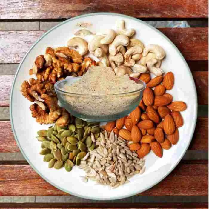 প্রিমিয়াম সুপারফুড অর্গানিক প্রোটিন পাউডার- বাদাম, ছাতু ও বীজ পাউডার